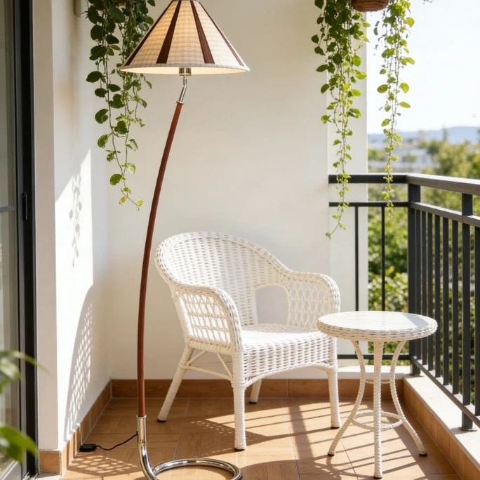 Stilvolle Bogen Stehlampe