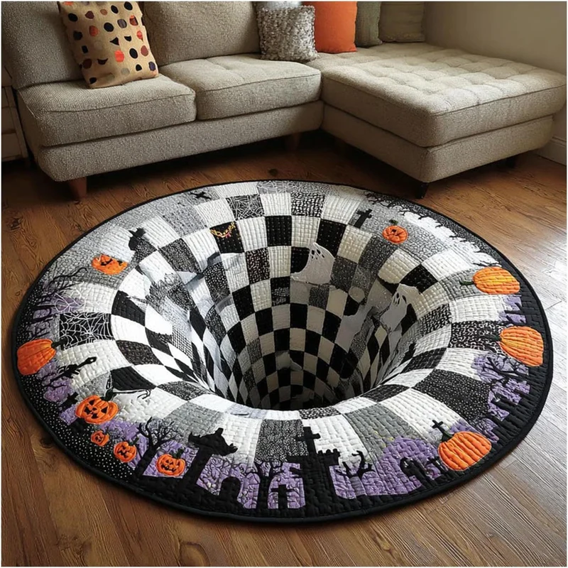 Halloween 3D-Optische Illusion Bereichsmatte