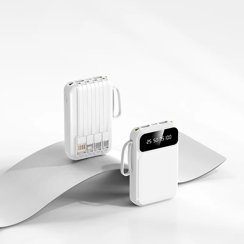 Kompakte Powerbank mit Digitalanzeige Skanto