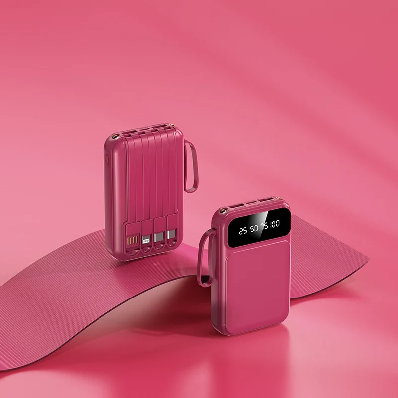 Kompakte Powerbank mit Digitalanzeige Skanto
