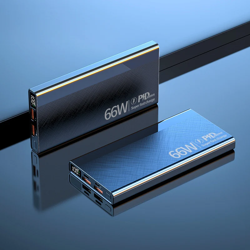 Hochleistungs-Powerbank mit intelligenter Schnellladefunktion und LCD-Display Skanto