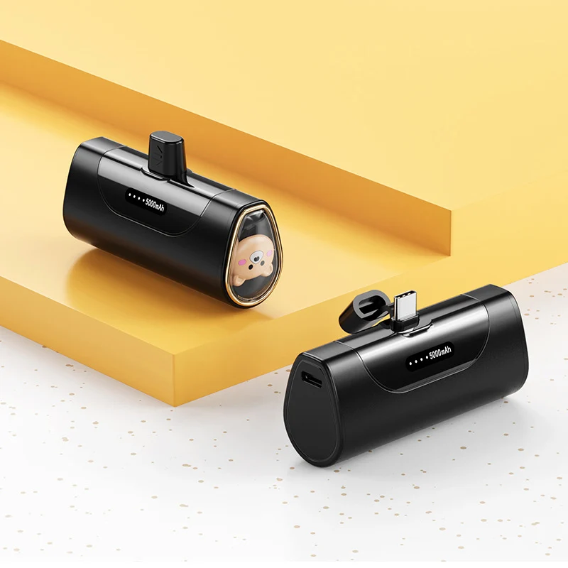 Lustige Powerbank mit integrierter Tierfigur Skanto
