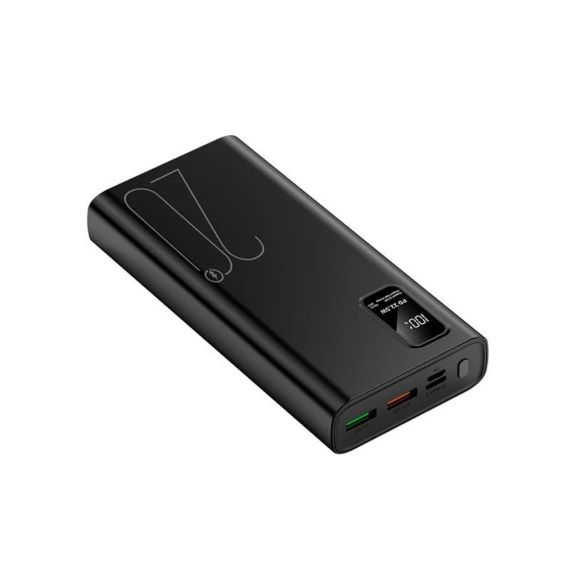 Hochleistungs-Powerbank mit integriertem Schnellladen und LCD-Bildschirm Skanto