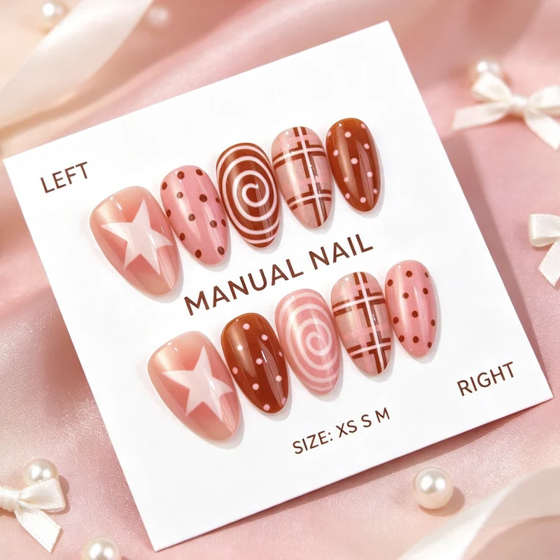Manuelles Nagelkunstset