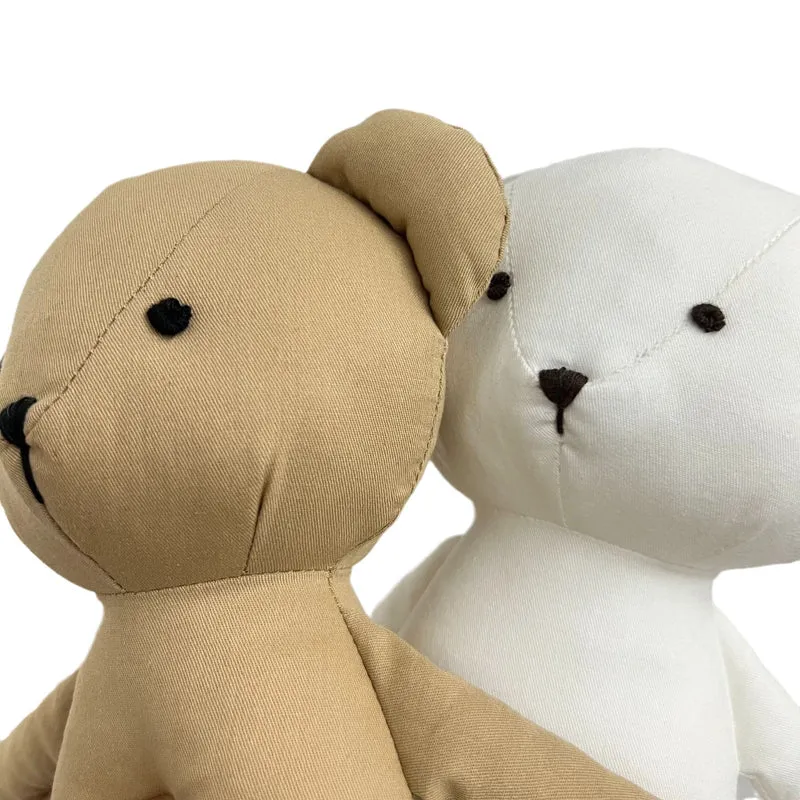 Leinen-Punkt-muster Schlappohr-Hase Puppe