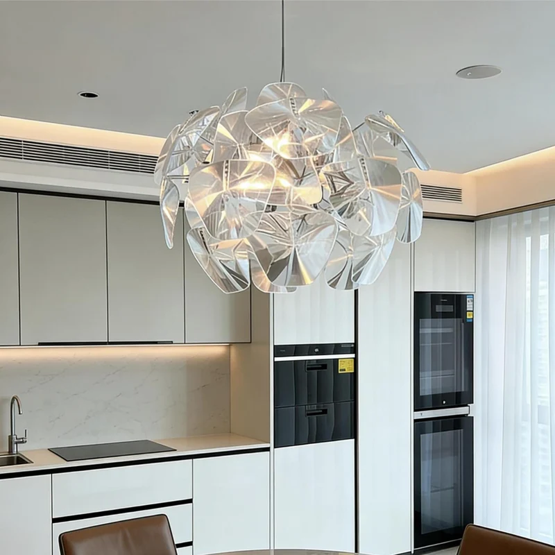 Moderne Kristall Pendelleuchte