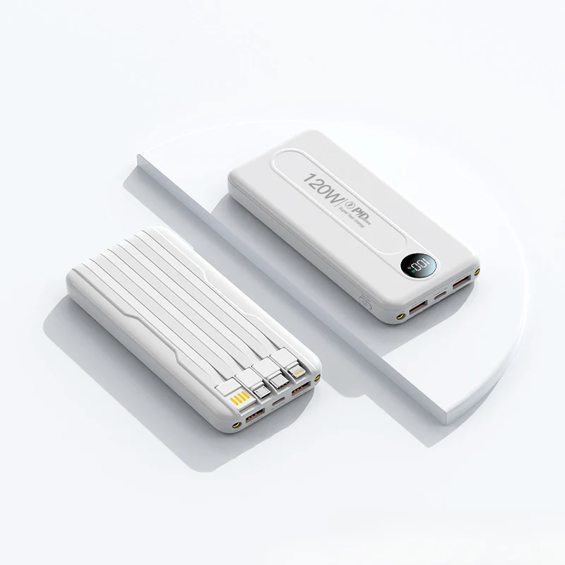 Hochleistungs-Powerbank mit Digitalanzeige und Schnellladefunktion Skanto