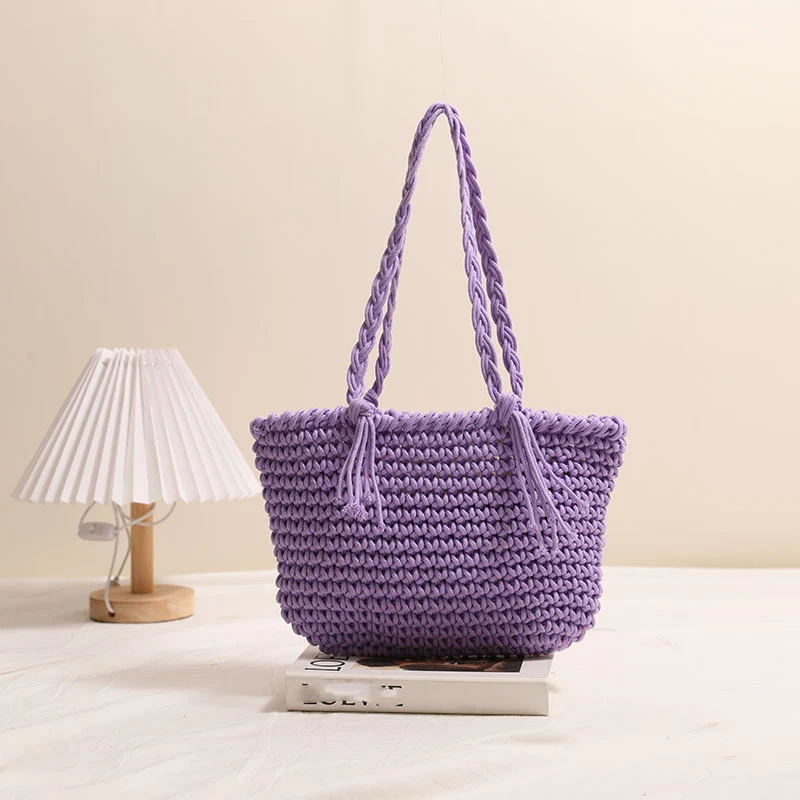 Geflochtene Strandtasche Skanto