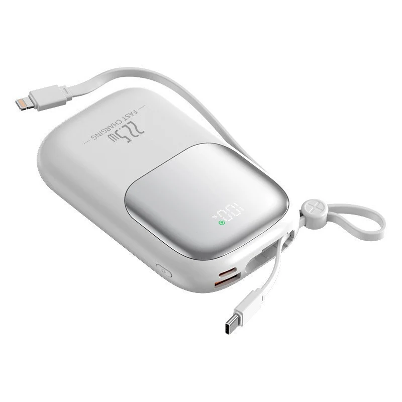Leistungsstarke Powerbank mit Smart Charging und Digitalanzeige Skanto