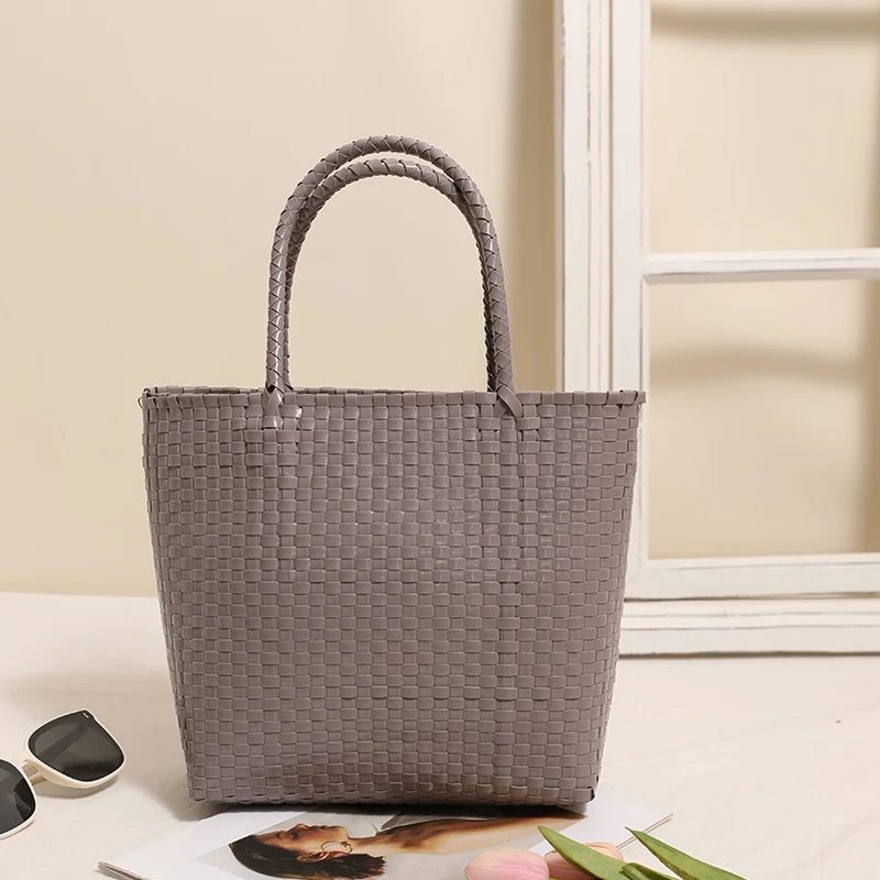 Geflochtene Freizeit-Shopper-Tasche Skanto