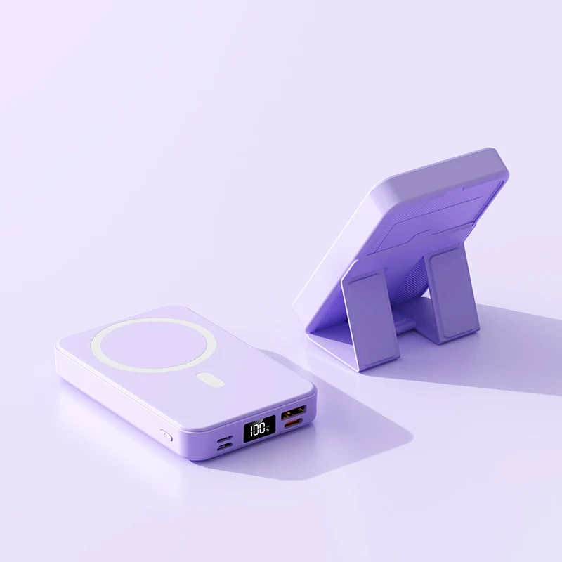 Tragbare Powerbank mit kabellosem Schnellladen Skanto