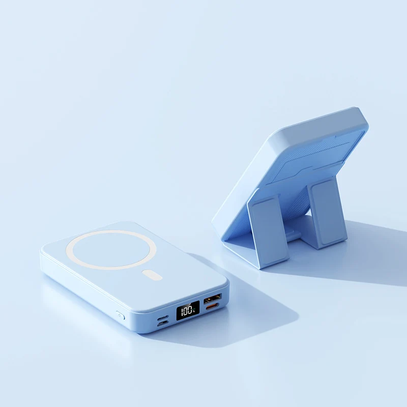 Tragbare Powerbank mit kabellosem Schnellladen Skanto