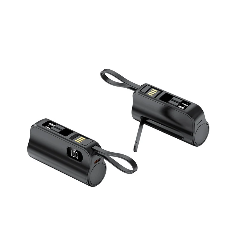 Tragbare Mini-Powerbank mit Digitalanzeige Skanto