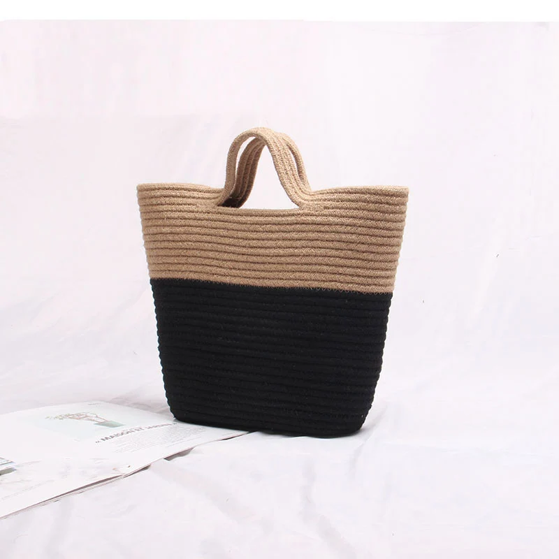 Geräumige und stilvolle Strohtasche Skanto
