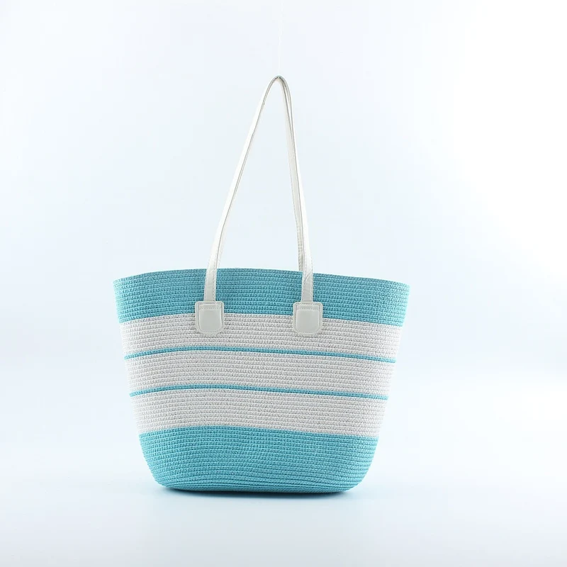 Strandtasche im modernen Streifenmuster Skanto