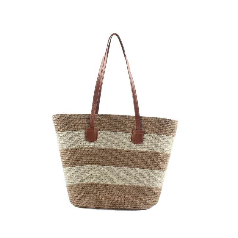 Strandtasche im modernen Streifenmuster Skanto