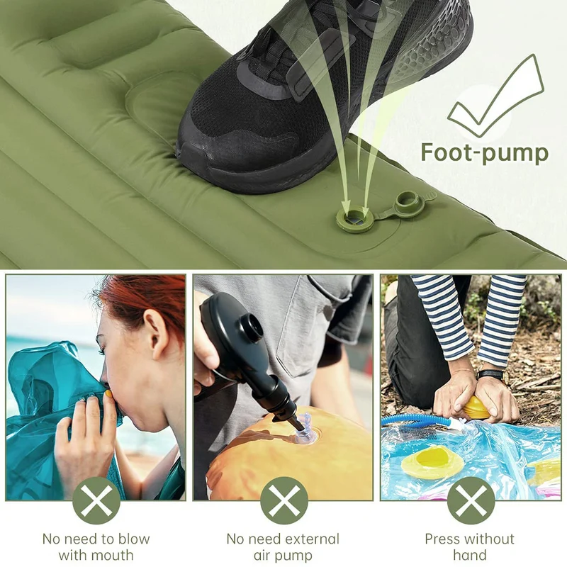 Kompakte und bequeme Camping-Isomatte Skanto