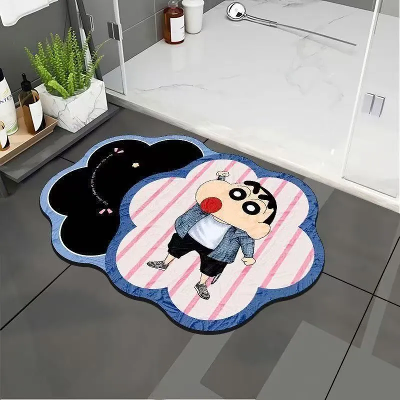 Cartoon-Thema Plush-Badmatte