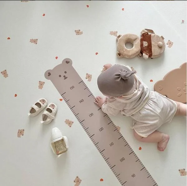 Wandmontierte Wachstumsdiagramm Höhenmessung Aufkleber für Kinder