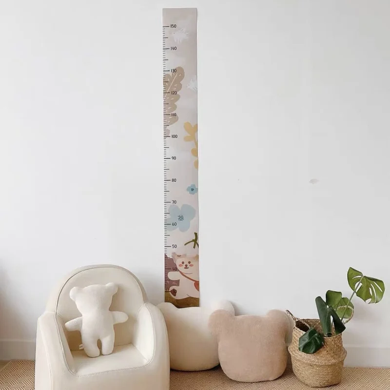 Wandmontierte Wachstumsdiagramm Höhenmessung Aufkleber für Kinder