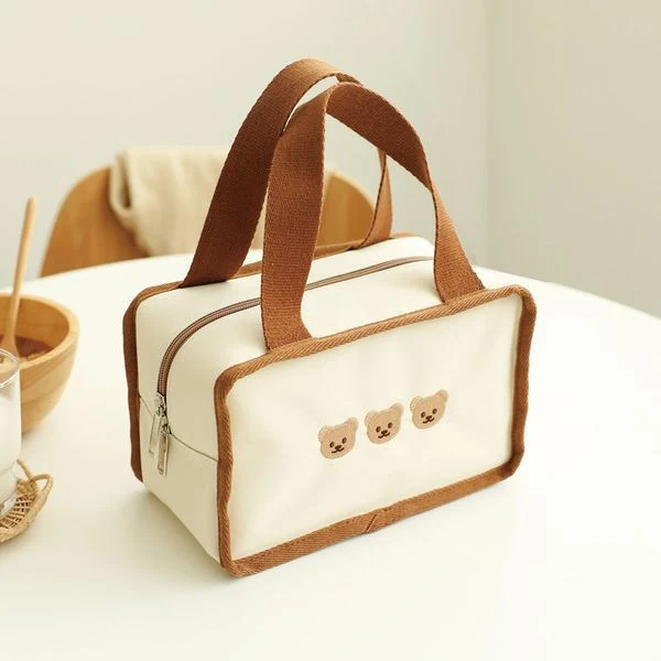 Canvas Kinder Bestickte Hasen Tasche