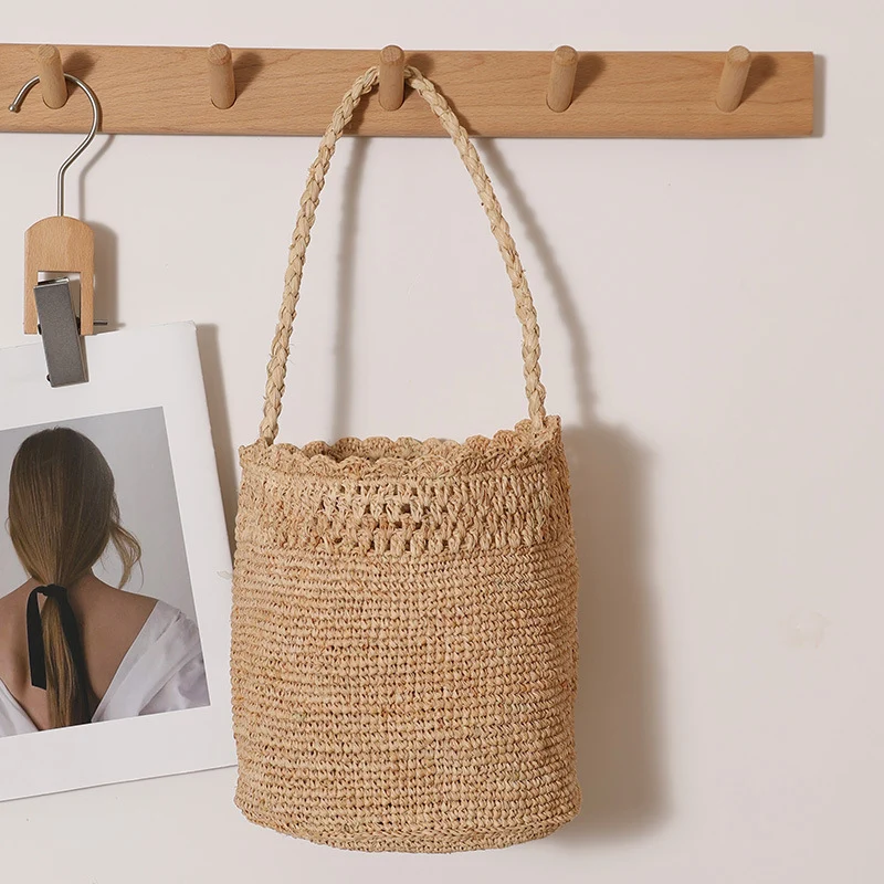 Geflochtener Raffia-Korb Skanto