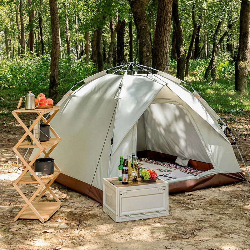 Campingzelt mit wasserdichtem Material und einfachem Aufbausystem Skanto