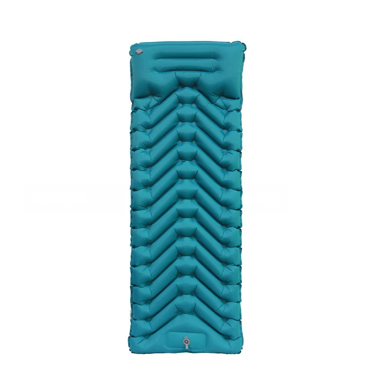 Bequeme und aufblasbare Isomatte mit ergonomischem Kopfkissen Skanto