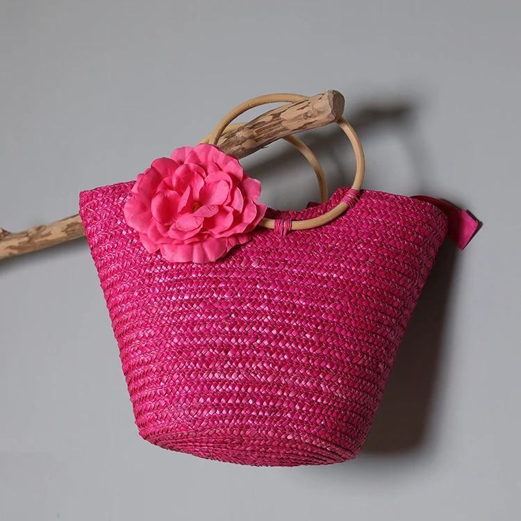 Handtasche mit floralen Details Skanto