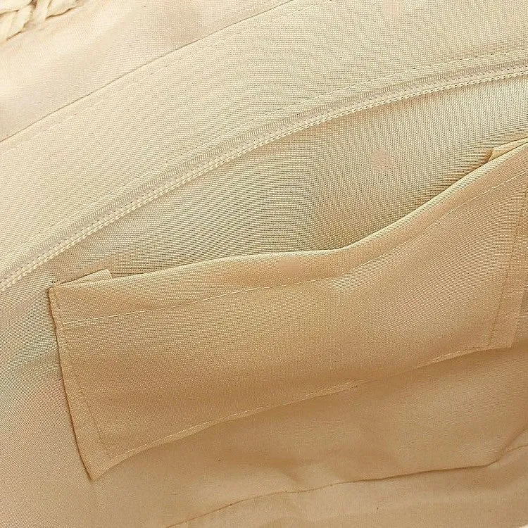Handtasche mit farbigen geflochtenen Details Skanto