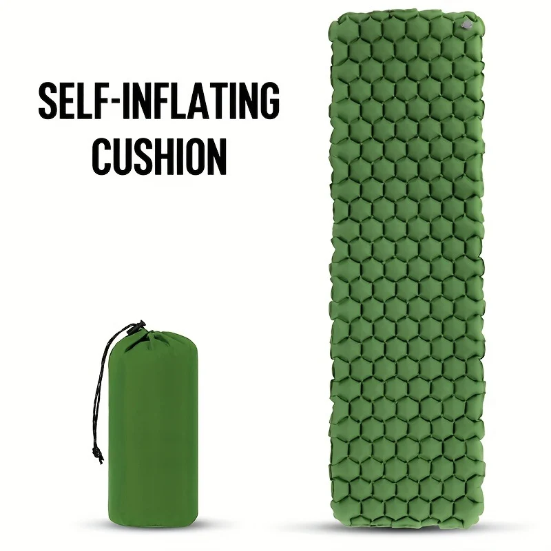 Aufblasbare Komfort-Campingmatte mit ergonomischen Luftkissen Skanto