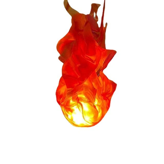 Dekorative LED Flammenskulptur