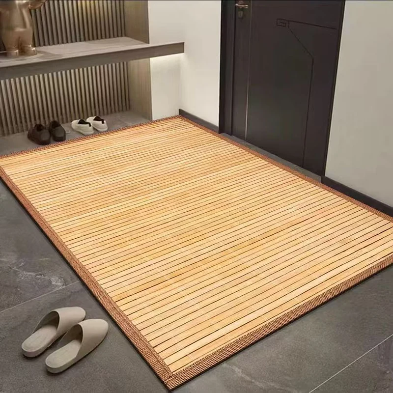 Bamboo Texturierten Fußmatte