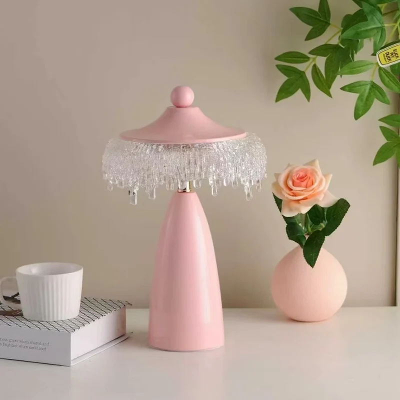 Elegante Kristall-Tischlampe 1790694878