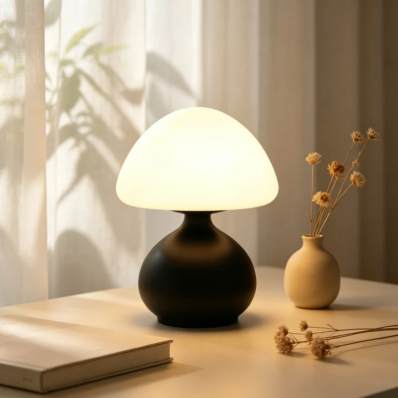 Dekorative Tischlampe