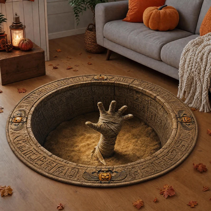 3D Künstlerischer Teppich