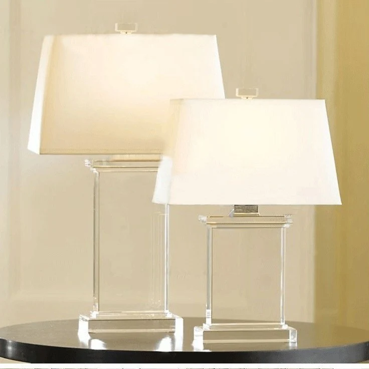 Elegante Acryl Tischlampe