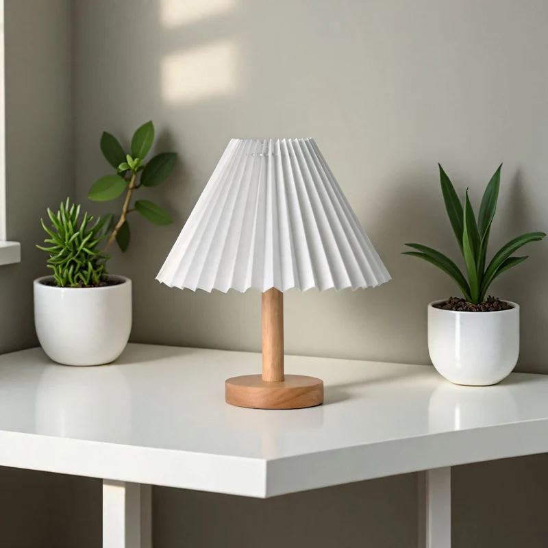 Dekorative Tischlampe
