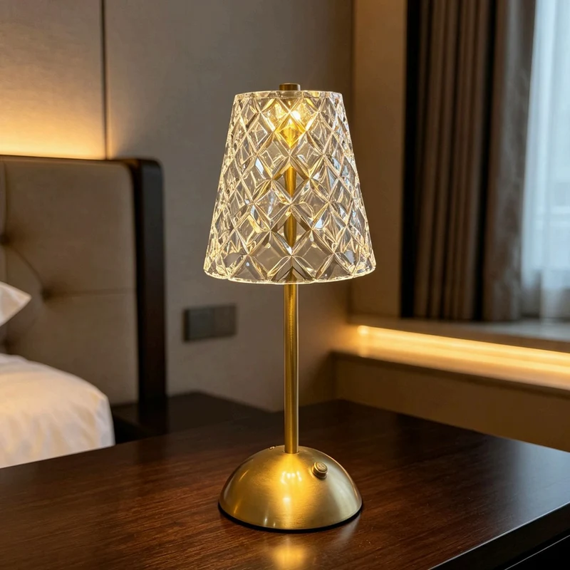 Elegante Tischlampe