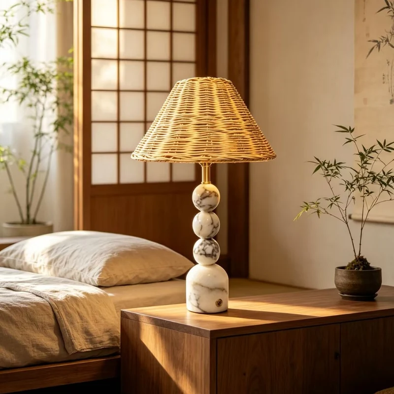 Künstlerische dekorative Tischlampe