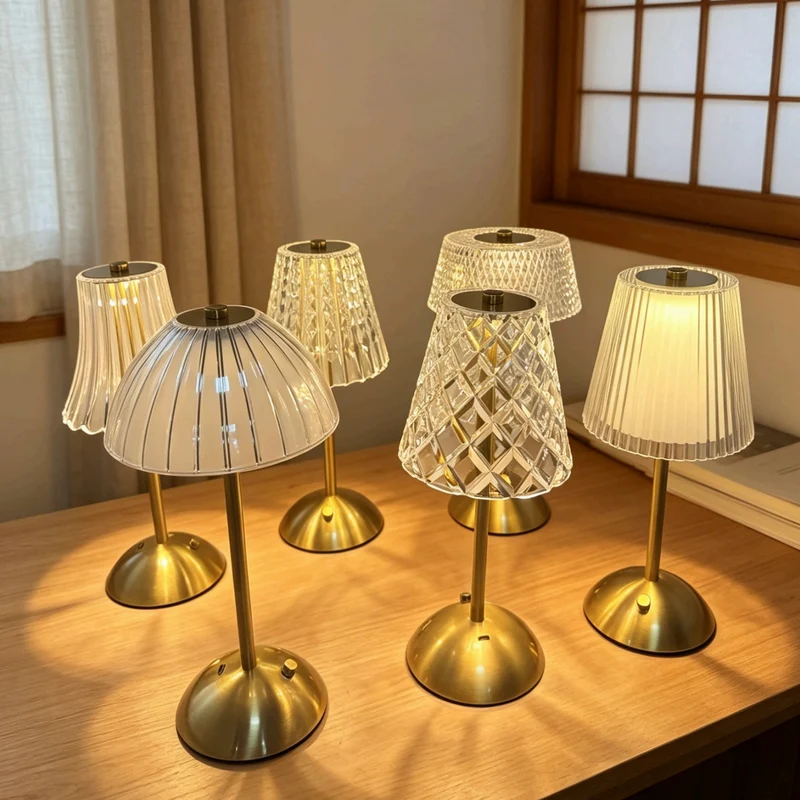 Dekorative Tischlampe
