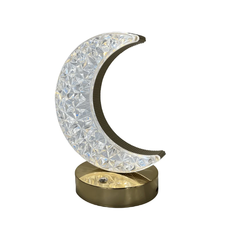 Crescent Moon Dekorative Tischlampe