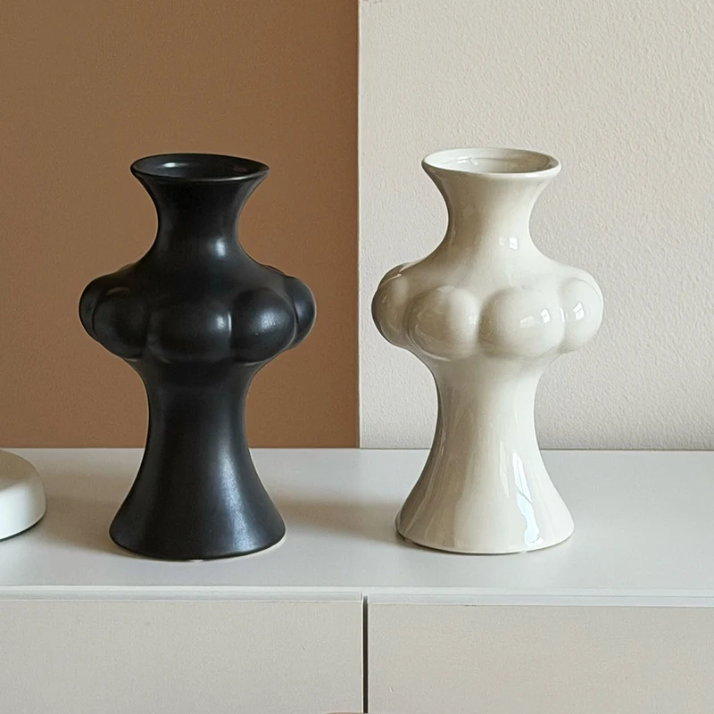 Skulpturale dekorative Vase