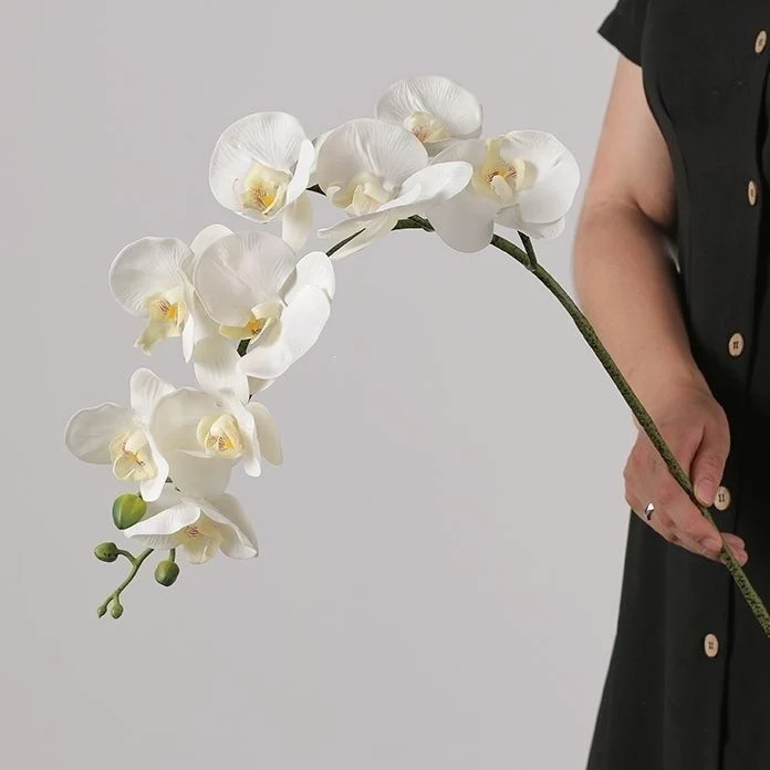 Elegante künstliche Orchideen-Blumenarrangement