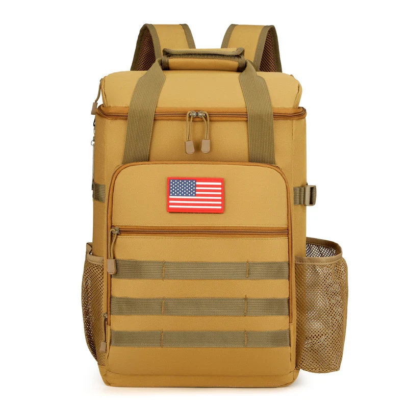 Unisex Skanto Tactical Kühlrucksack mit isoliertem Hauptfach, MOLLE-Fronttasche und gepolsterten Schultergurten