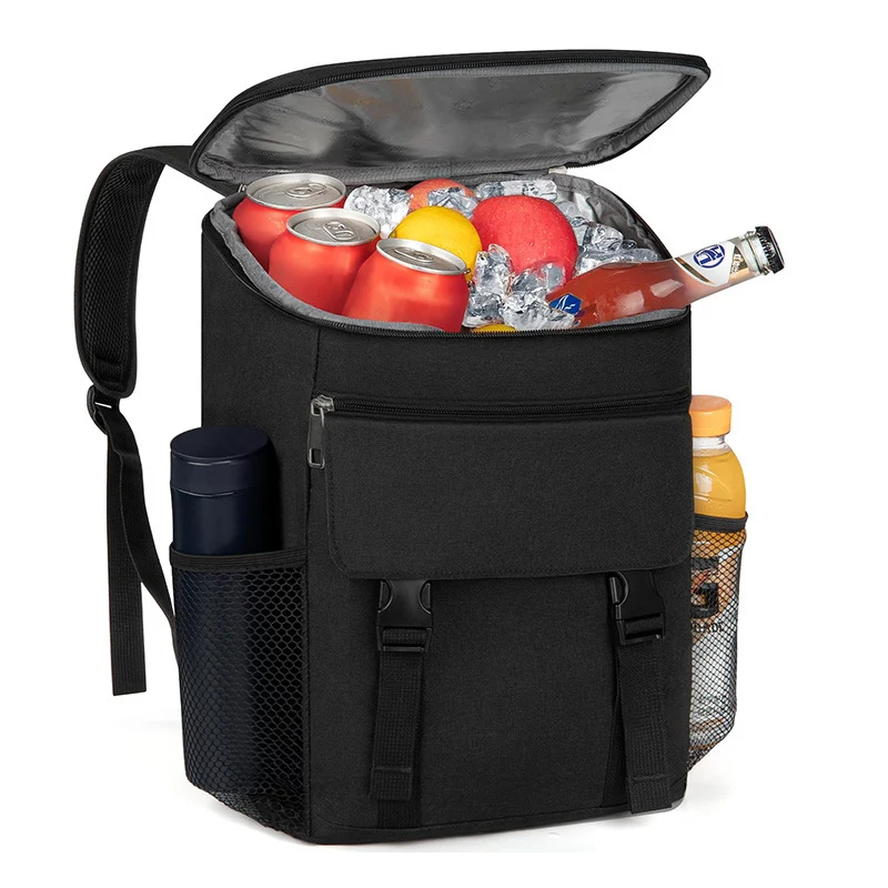 Unisex Nan Isotherm Kühlrucksack mit großem Kühlfach, gepolsterten Schultergurten und seitlichen Netztaschen Skanto