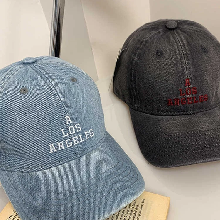 Damen Vintage Denim Baseballkappe Skanto