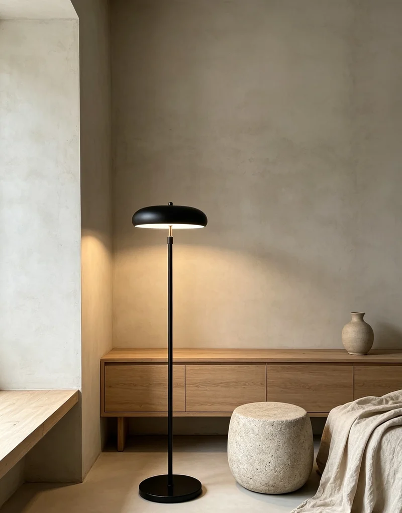 Zeitgenössische LED Stehlampe