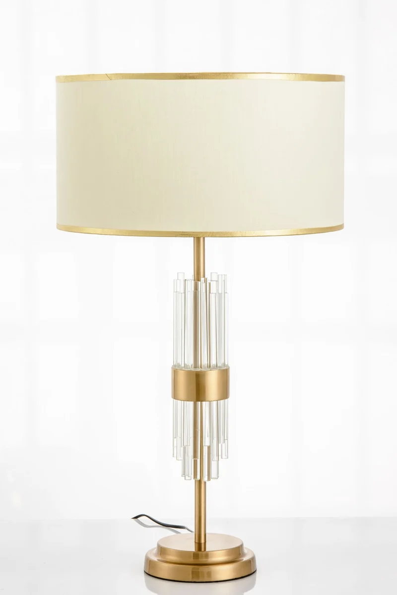 Zeitgenössische Kristall-Tischlampe