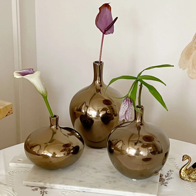 Elegante moderne Keramik-Deko-Vase